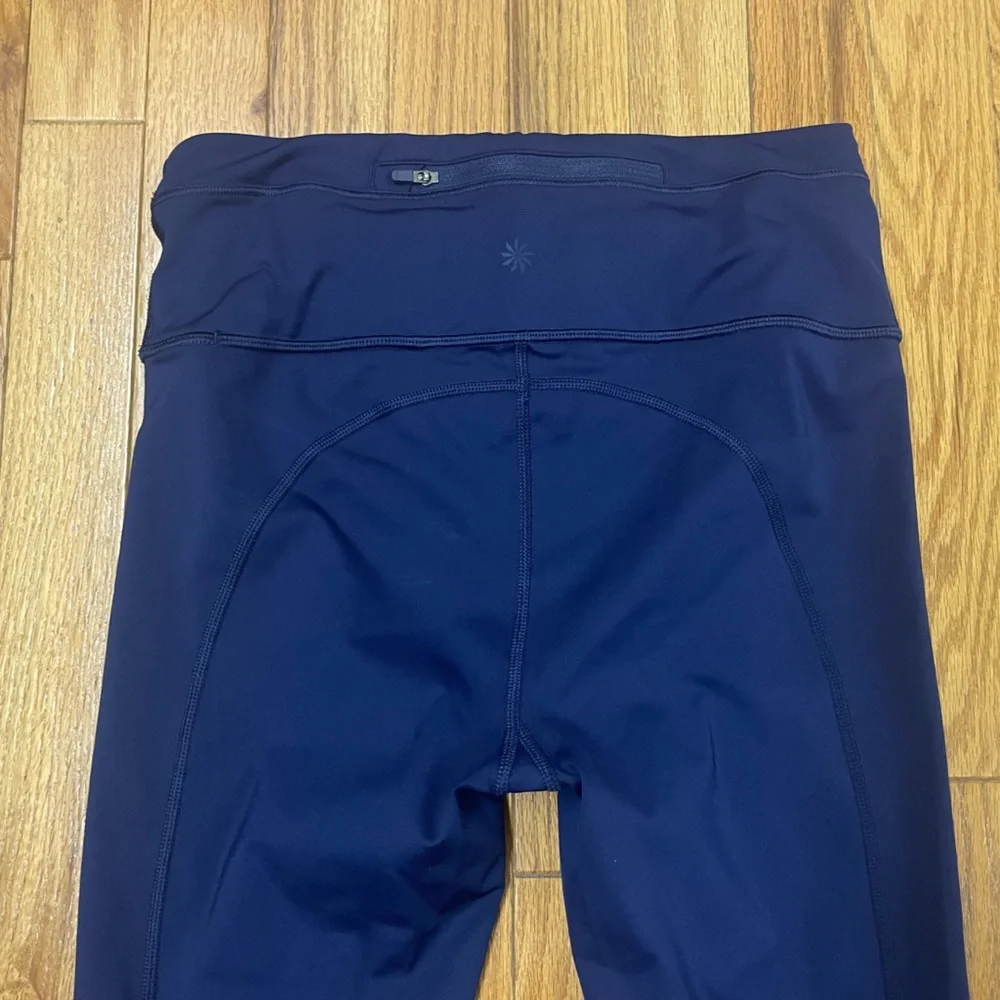 Athleta Accelerate 7/8 Tight Legging in Navy Women’s Size Small *Tall - Picture 7 of 7
